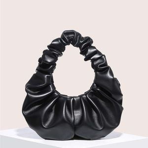 Vintage Stye Washed Denim Cloud Shaped Medium Sized Shoulder Bag